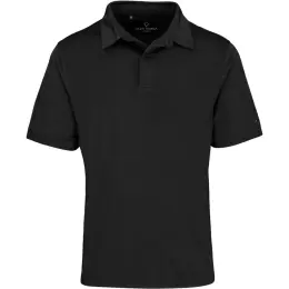 Mens Alex Varga Callidora Golf Shirt Black Front